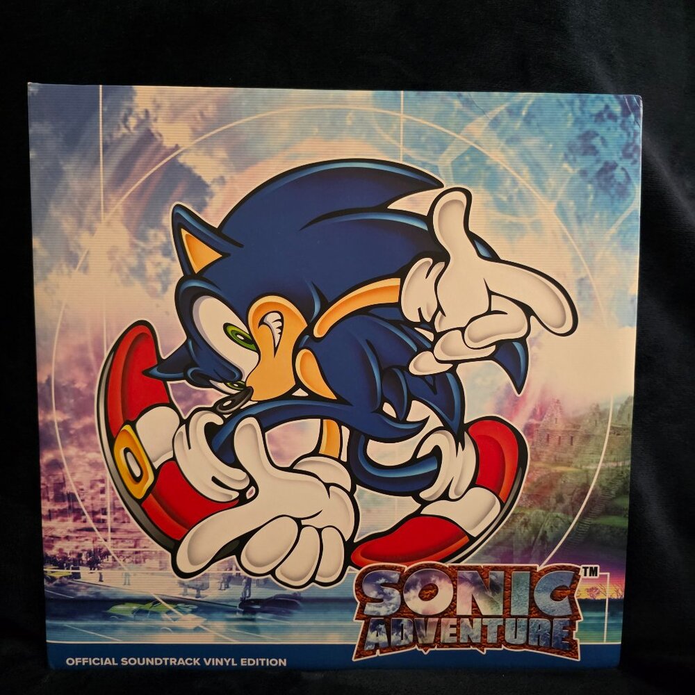 Sonic Adventure Original Soundtrack x2LP Blue and White Vinyl